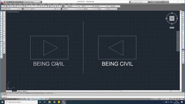 MIRROR command in AutoCAD | AutoCAD Tutorials for Beginners смотреть онлайн