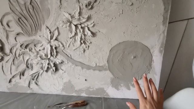 Объемная живопись. Барельеф. Картина своими руками.