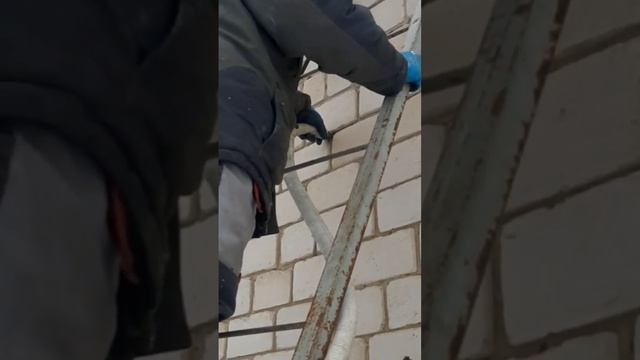 зазор 14см, колодцевая кладка смотреть онлайн