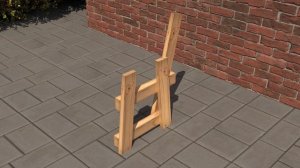 Садовая скамейка своими руками