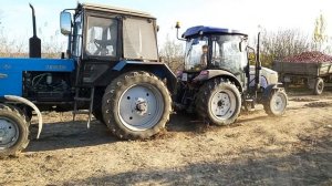 Мтз 82.1 vs Lovol 604 Беларус против Китаец