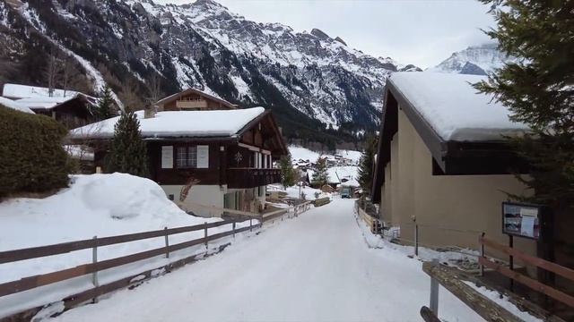 В отпуск в Европу. Швейцарские горы | Wengen смотреть онлайн