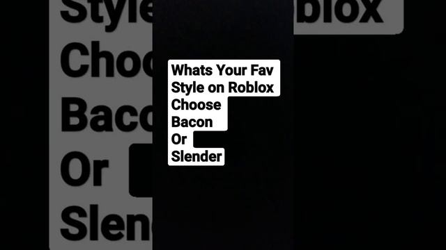 #shorts#roblox #bacon#slender смотреть онлайн
