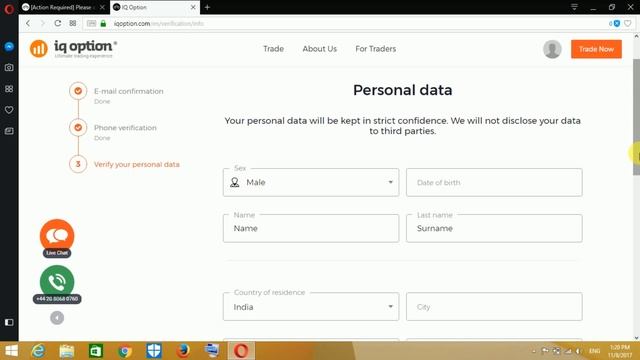 How to deposit money in IQ option Trading account || Live Binary Options Trading || Telugu смотреть онлайн