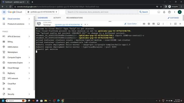 Kubernetes Engine: Qwik Start || [GSP100] || Solution смотреть онлайн