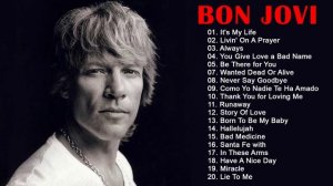 Bon Jovi Greatest Hits Full Album || Best Songs Of Bon Jovi Nonstop Playlist 2021