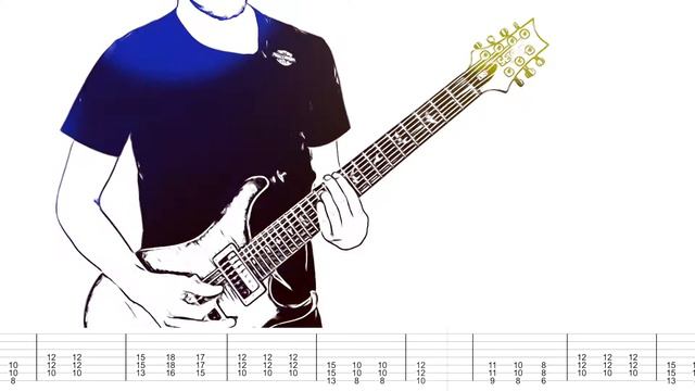Pendulum - Tarantula - Guitar Cover Live Tab by A.U.S. смотреть онлайн