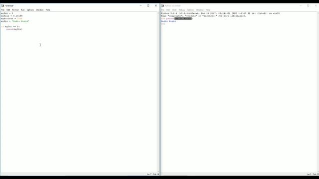 Python introduction Variables If statements Print and input gone wrong :) смотреть онлайн