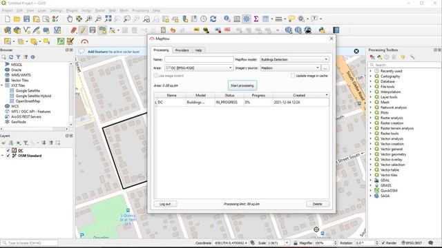 How to Automatically Digitiz Buildings l Roads l Forests using QGIS mapflow Plugins смотреть онлайн
