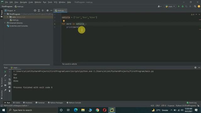 How to Use For Loop In Python For String, List and Numbers In Hindi смотреть онлайн