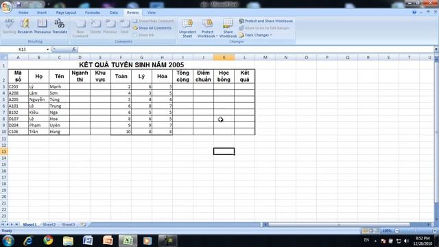 HƯỚNG DẪN PASSWORD EXCEL 2007 смотреть онлайн