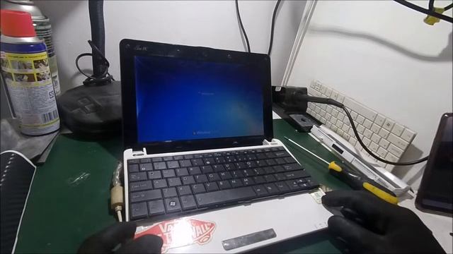 How To Replace Keyboard Of Asus Eeepc 1005p