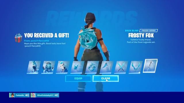 FORTNITE GETTING GIFTED BY SUBSCRIBERS CHRISTMAS EDITION (PART 2) смотреть онлайн
