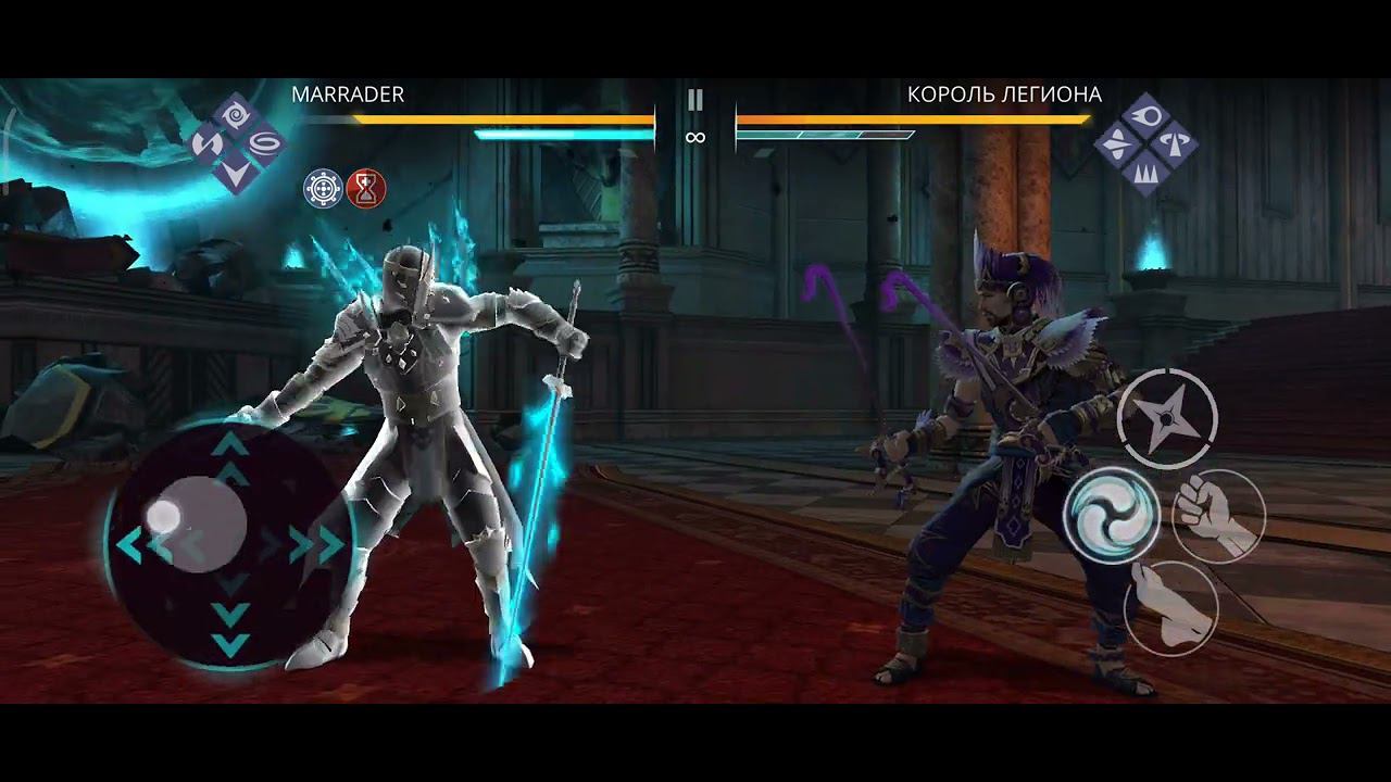 Shadow Fight 3 бой с Королем Легиона #sf3 #shadowfight3