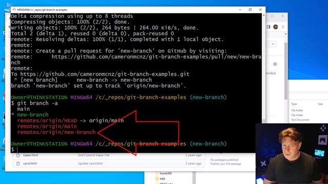 Git Push a Local Branch to a Remote Repo (Publish to GitHub, GitLab, BitBucket) смотреть онлайн