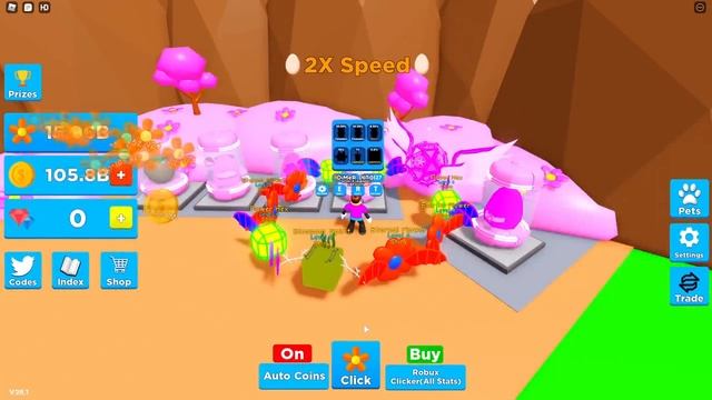ВСЕМ БЕСПЛАТНЫЕ СЕКРЕТКИ! КОПИЯ СИМУЛЯТОРА ЖВАЧКИ В РОБЛОКС! ULTRA HATCHING LEGENDS ROBLOX смотреть онлайн