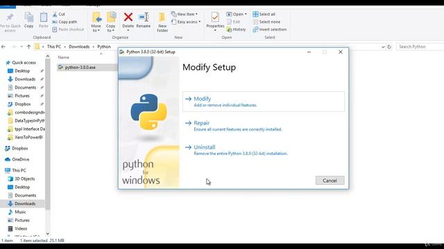 Milestones in Python 3 8 with exciting new features Lecture 02 Installing Python 3 8 смотреть онлайн