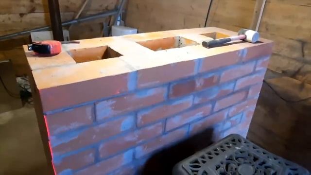 Курочки. Котики. Кладка печи часть 3. смотреть онлайн