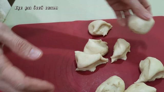 Нежнейшие пирожки с малиной на растительных ингредиентах. Постная кухня. смотреть онлайн