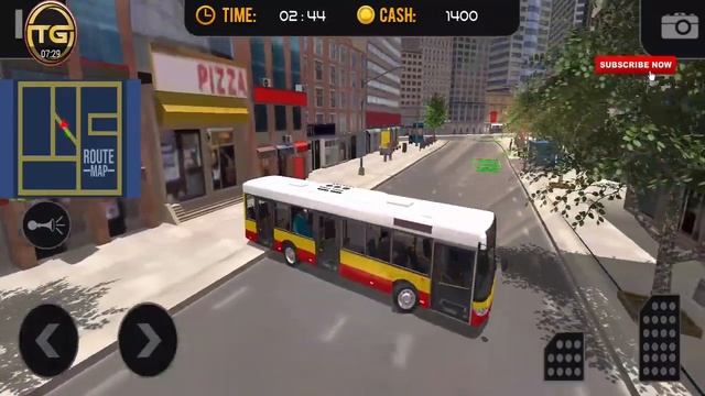 Tourist Bus Driving Games 2020 : City Coach Driver - Android Gameplay HD смотреть онлайн