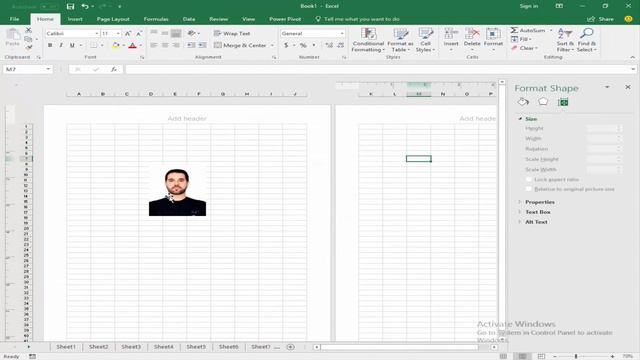 How to Make Passport Size Photo Microsoft Excel 2017 смотреть онлайн