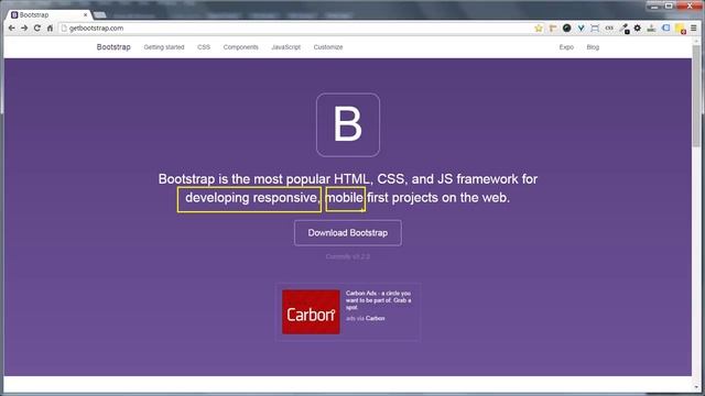 { วิธีสร้างเว็บไซต์ } : ตัวอย่าง Bootstrap Framwork смотреть онлайн