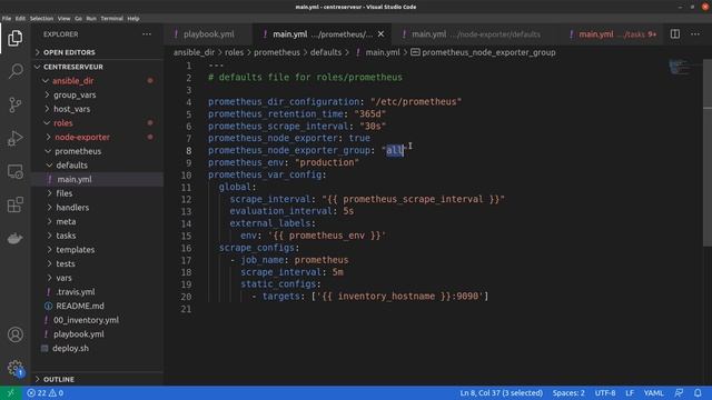 Exercises / Monitoring : install prometheus - #ANSIBLE 33 смотреть онлайн