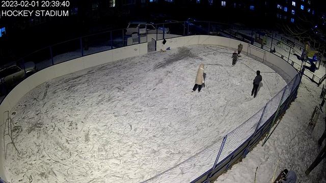 Хоккейная коробка ТОС 