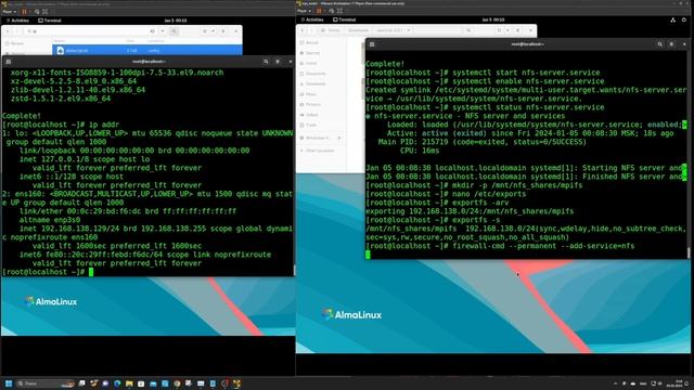HST Практика 4: Open MPI cluster installation Alma Linux 9 смотреть онлайн
