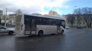 Автобус ПАЗ-320415 «Vector NEXT» с Маршрутом №55 Едет По Кольцу
