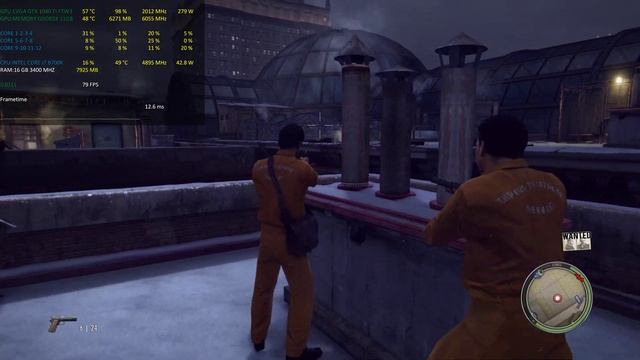 [Mafia II Definitive Edition]EVGA GeForce GTX 1080 Tİ FTW3 OC-İ7 8700K 4.9 Ghz 4K Performance смотреть онлайн