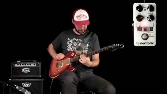 TC Electronic Rottweiler Guitar Distortion Pedal - TC Electronic Rottweiler
