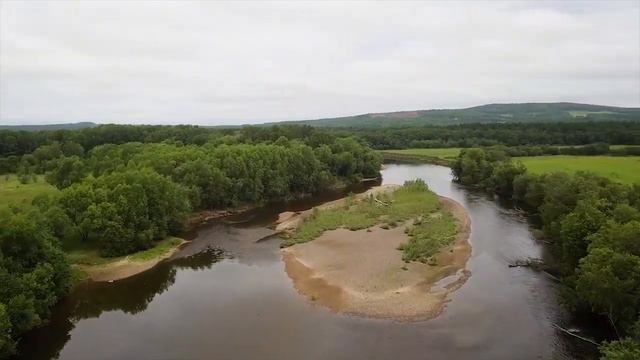 Село Воскресеновка с высоты птичьего полета смотреть онлайн