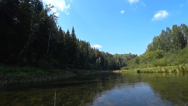 Первый день сплава. Веловодный поход по реке Золотой Китат. Часть 2 смотреть онлайн