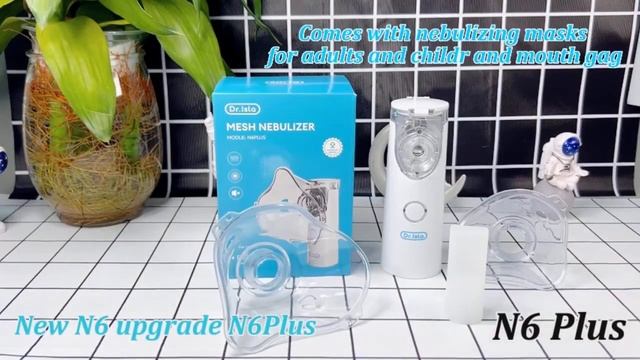 Dr.isla Nebulizer Portable Mesh Alat Uap Bantu Pernafasan Asma смотреть онлайн