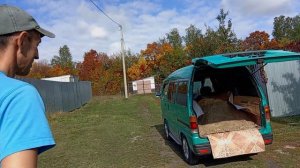 Дэу Дамас. Привезли песочек)