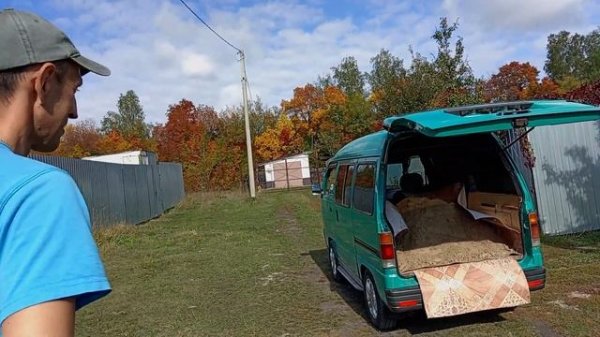 Дэу Дамас. Привезли песочек)