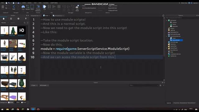 How To Use Module Scripts In Roblox Studio (Simple) смотреть онлайн