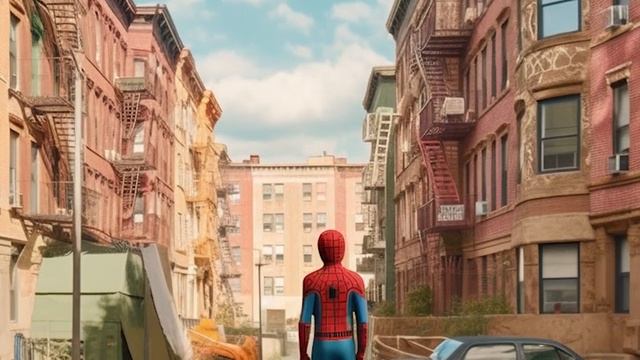 Spider-Man by Wes Anderson Trailer (100% AI) смотреть онлайн