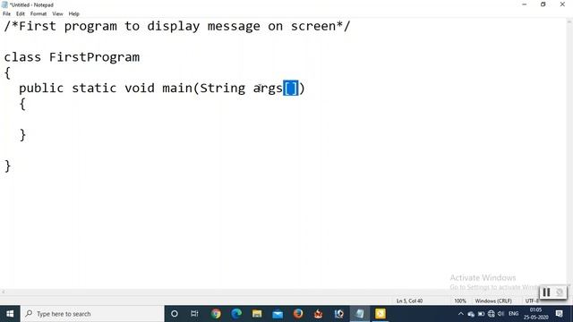 How to create main method in Java Programming смотреть онлайн