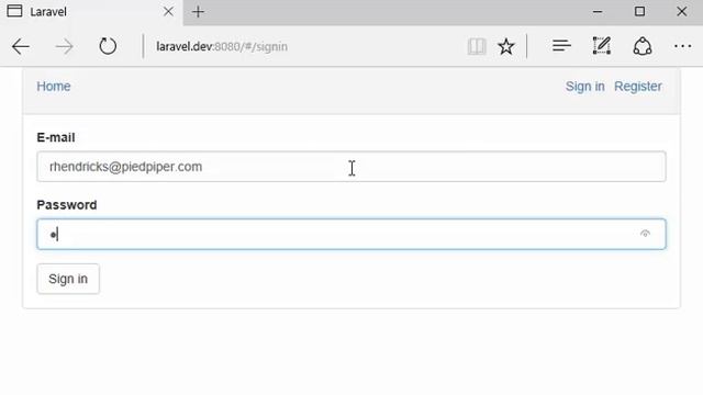 laravel jwt auth vuejs смотреть онлайн