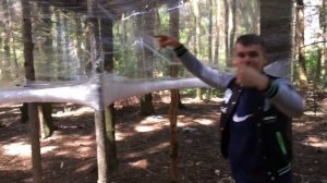ДОМ ИЗ ПЛЕНКИ НА ДЕРЕВЕ 1000 СЛОЁВ МЕГА ФОРТ ЧЕЛЕНДЖ