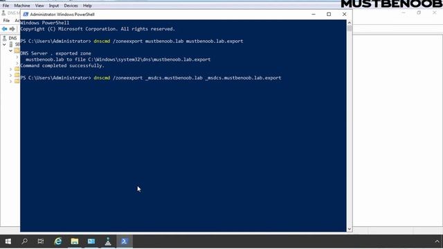 LAB GUIDE:52. Export and Import AD Integrated DNS zone смотреть онлайн
