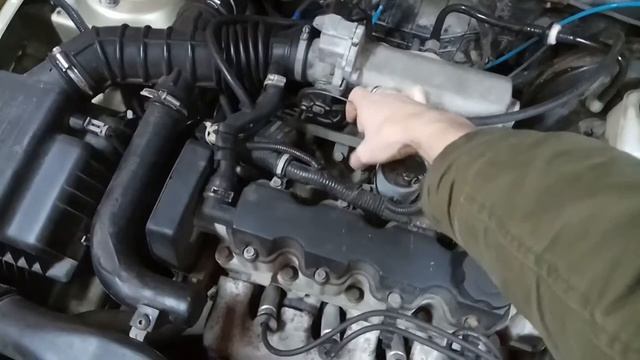 Nexia N150 "заикается" при резком открытии дросселя. смотреть онлайн