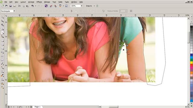 Easy way to make your background grayscale in CorelDRAW смотреть онлайн