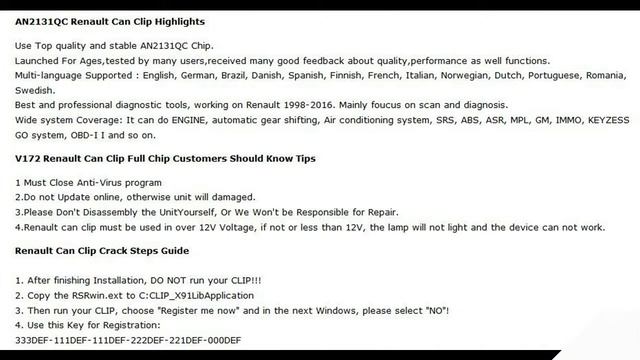 OBD2 Diagnostic Tools For Renault Cars Trucks Xmas Shopping ! смотреть онлайн