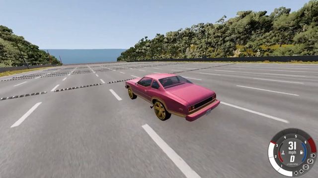 Monster Truck Vs Giant Hummer Crash  #16 - BeamNG.Drive - Monster Truck Vs Stairs - 08-07-2023