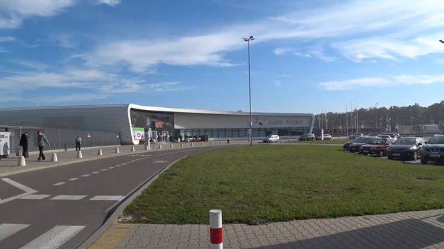 Аэропорт Люблина Польша. Lublin airport Poland смотреть онлайн