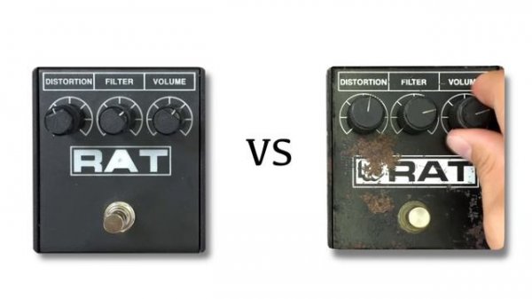 New RAT vs 1985 ProCo RAT White Face
