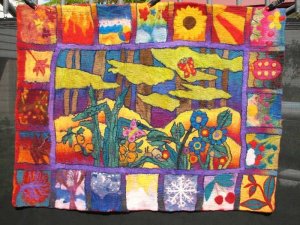 Сказки народов мира на лоскутных одеялах